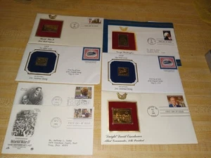 USPS First Day Gold Briefmarken - Bild 1 von 7