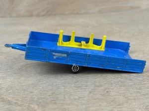 Vintage Corgi Toys Whizzwheels GS19 Corgi Flying Club Trailer Blue Yellow 1976 - Bild 1 von 15