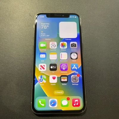 Apple iPhone X - 64GB - Unlocked (Read Description) - image 1 of 4