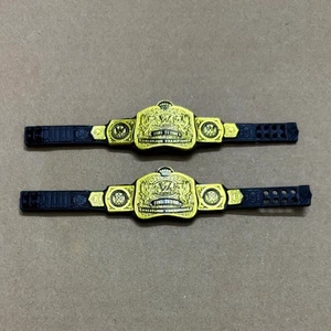 2025 Mattel WWE Showdown Tag Team Championship Title Belt Wrestling AEW Figure - Picture 1 of 2