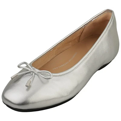 FitFlop Scarpe Mary Jane Argento per Donna - Ballerine - 39 EU - Immagine 1 di 4