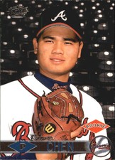 1999 Pacific Atlanta Braves Baseball Card #27 Bruce Chen