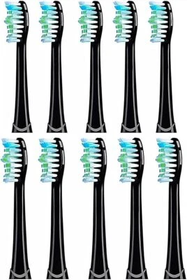 MARKENLOS Confezione da 10 testine per spazzolino da denti per Callysonic H31/H49/H21/H31-C w