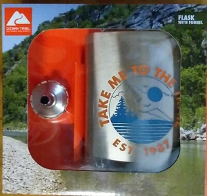 Ozark Trail Flask With Funnel Slim Profile 7.5-oz. Brand New - Picture 1 of 2