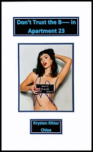 Krysten Ritter "The B**** in Apartment 23" Original Autographed Photo - Picture 1 of 3