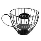 Coffee Pod Capsule Storage Rack Basket Fruit Tray Organizer Home Cafe Accessory