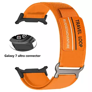 For Samsung Galaxy Watch Ultra 47mm Nylon Band Elastic Weave Fabric Sport Strap - Picture 1 of 24
