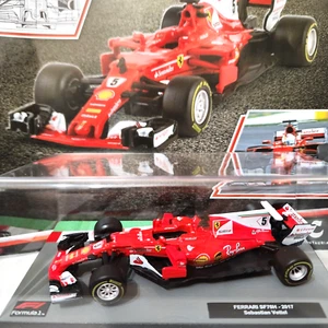Ferrari SF70H – 2017 Sebastian Vettel #62 1:43 Scale Formula 1 Car Collection - Picture 1 of 2