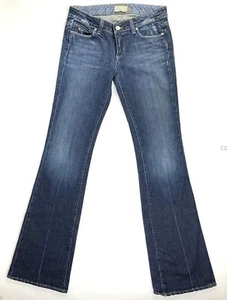 Paige Laurel Canyon Womens Jeans Size 27 Low Rise Bootcut - Picture 1 of 10