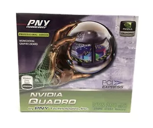 NEW PNY NVIDIA Quadro NVS 290 256MB VCQ290NVS-PCIEX16-PB DDR2 PCI-E Video Card - Picture 1 of 1