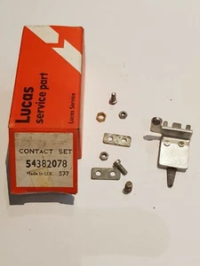 NOS Voltage Regulator Contact set. Lucas 54382078 - FREE UK P+P - Picture 1 of 3