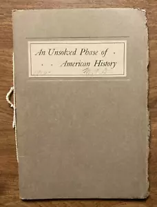 Eine ungelöste Phase der amerikanischen Geschichte - Dooley Amer. Irish Historical Soc NY 1910 - Bild 1 von 23
