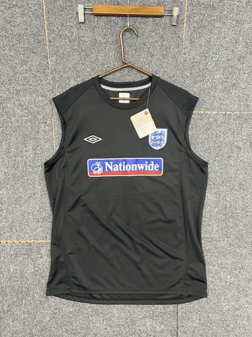 UMBRO Nationwide￼ England Football Soccer Black Shirt Sz XXXL Cover