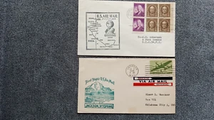 2 First Flight cover 1946 - Picture 1 of 6