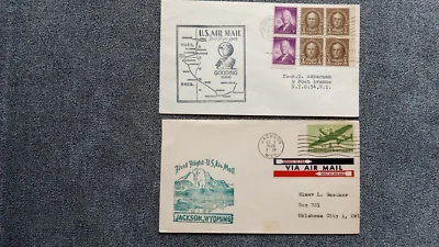 2 First Flight cover 1946 - Image 1 of 4