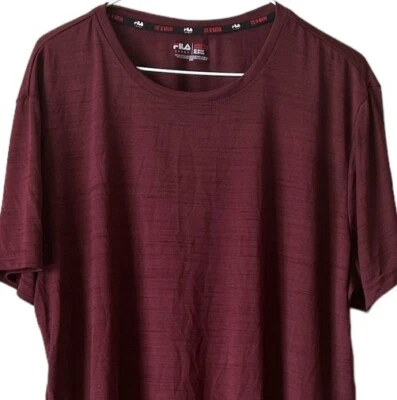 Camiseta deportiva Fila para mujer talla XL atlética elástica manga corta cómoda Foto 1 de 4
