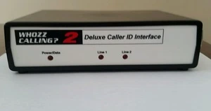 WHOZZ CALLING? 2 (DELUXE) - SERIAL PORT - BNIB W/Warranty -- Caller Id Unit-