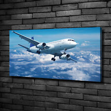 Leinwandbild Kunst-Druck 100x50 Bilder Fahrzeuge Flugzeug Wolken