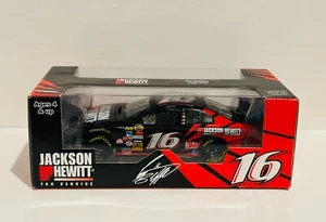 Greg Biffle signed 2005 #16 Jackson Hewitt Ford 1:24 NASCAR Team Caliber - Picture 1 of 6