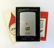 Vintage NIB 1969 HOLIDAY INN Two-Sided Zippo Advertising Lighter SALESMAN SAMPLE