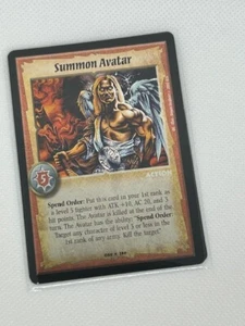 Foil  SUMMON AVATAR x3 - Warlord CCG Saga of the Storm TCG - - Picture 1 of 1