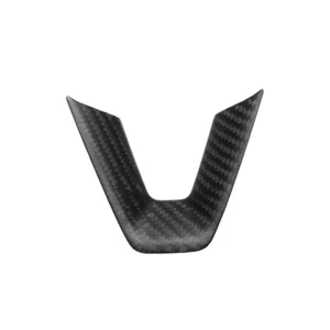 Cubierta inferior del volante de fibra de carbono mate para Tesla Model 3 2023-2024 - Imagen 1 de 5