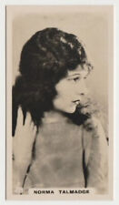 Norma Talmadge 1925 Lambert and Butler Popular Film Stars Tobacco Card #28