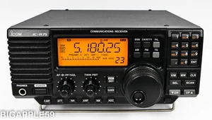 Icom IC-R75 Shortwave Amateur Radio Receiver w/ Sync Detector & UT-106 DSP Unit - Zdjęcie 1 z 12