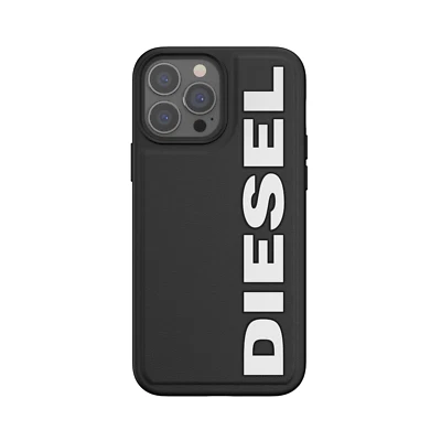 Funda Diesel iPhone 13 Pro Max Blanco y Negro Licencia Oficial