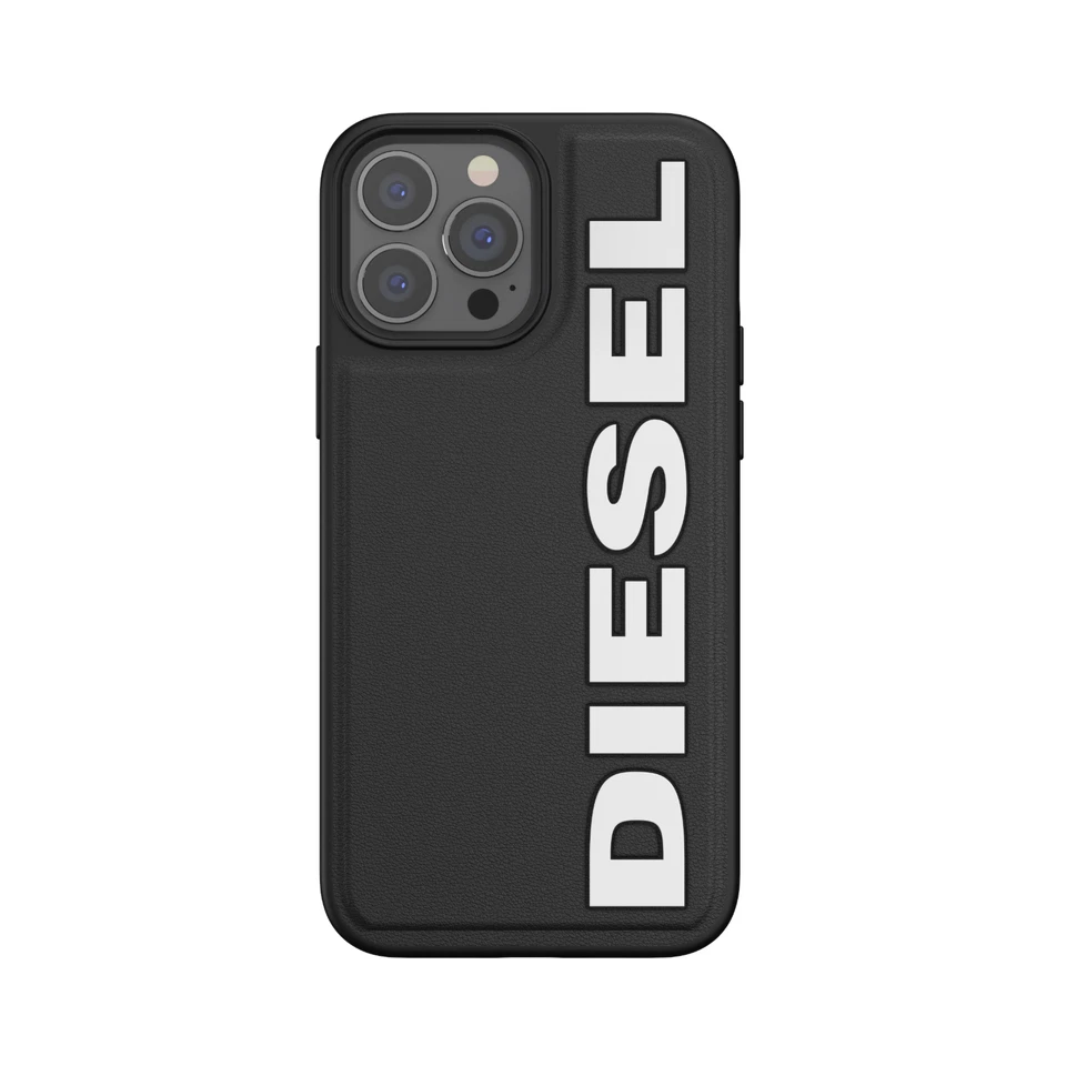 Custodia Diesel iPhone 13 Pro Max bianca e nera con licenza ufficiale