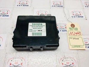 Toyota Sienna 2007 módulo puerta de red múltiplex fabricante de equipos originales 89222-08032 #10245 - Imagen 1 de 9