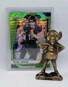 Trevor Lawrence 2024 Panini Prizm Neon Green Pulsar-#129 - Jacksonville Jaguars - Picture 1 of 3
