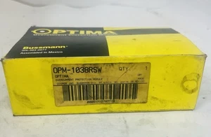 EATON CORPORATION BUSSMANN NO. OPM-1038RSW FUSE HOLDER OPTIMA SERIES - Picture 1 of 17