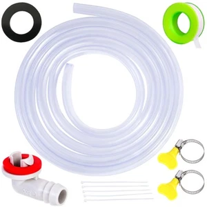 3 Feet Air Conditioner Drain Hose, 3/5 '' Portable AC Drain Hose Connector,2.... - Picture 1 of 6