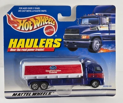 Hot Wheels 1998 Haulers Ocean Spray Cranberry Truck Advertising Semi - Image 1 of 4