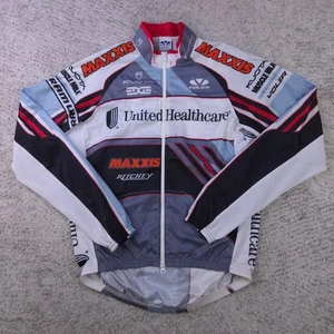 Voler Cycling Jacket Mens Medium Kuota Maxxis Full Zip Long Sleeve Windbreaker - Picture 1 of 13