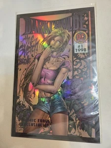 DARKCHYLDE DARKCHROME DYNAMIC FORCES 1998 EXCLUSIVE SKETCHBOOK WITH COA #1 - Picture 1 of 8