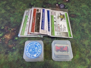 Mechwarrior Cards and artillery Pogs Wizkids Battletech Miniature game Rare OOP - Picture 1 of 5