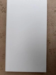 Bathroom Laminate Worktop Smooth White 28mm X 610mm X 350mm - Picture 1 of 5