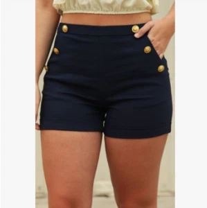 Summer Women's High Waist Fashion Fit Casual All-match Five-point Pants Shorts - Picture 1 of 3
