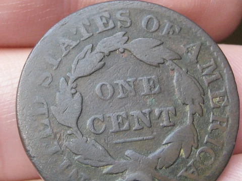 1832 Matron Head Large Cent Penny- Large Letters, Good Details Cover