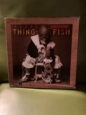 FRANK ZAPPA THING FISH ORIGINAL CAST RECORDING 1ST PRESS 1984 3xLP BOX SET EX!! - Imagem 1 de 4