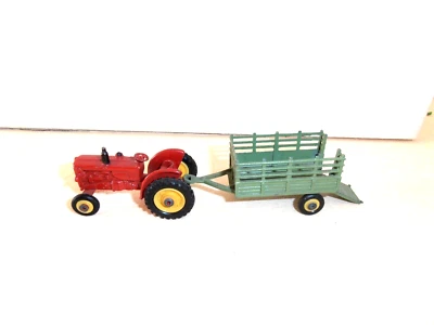 HUSKY 1/87 FANTASTICO "BM VOLVO TRACTOR+ FARM TRAILER" BUONE CONDIZIONI - Immagine 1 di 3