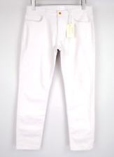 GANT The Cordster W29/L34 Women Trousers Slim Cotton Stretch Ivory Corduroy