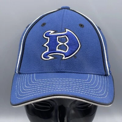 Duke Blue Devils Cap Hat Fitted Small NCAA Blue White Royal Z Fit Logo Baseball - Image 1 of 4