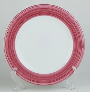 RARE! 8-1/2" Salad Plate (s), SUPERB! Tre Ci, Pink, Italy, FWC - Picture 1 of 3