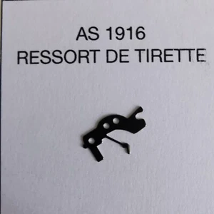 AS1916 DAY/DATE- RESSORT DE TIRETTE- NOS- PIECES MOUVEMENT HORLOGERIE - Picture 1 of 1