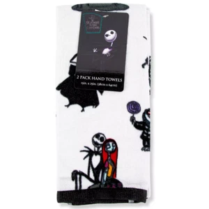 NEW 2021 Halloween Nightmare Before Christmas 2 Kitchen Hand Dish Towels Disney - Picture 1 of 1