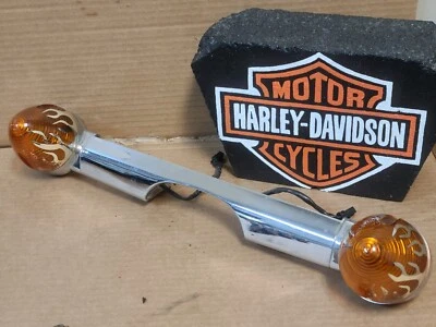 Barra intermitente Harley Davidson Heritage Softail Classic 96 FLSTC 68510-74C Foto 1 de 4