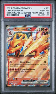 Pokémon S&V Super Premium Collection Charizard ex SVP161 Promo PSA 10 - Bild 1 von 1